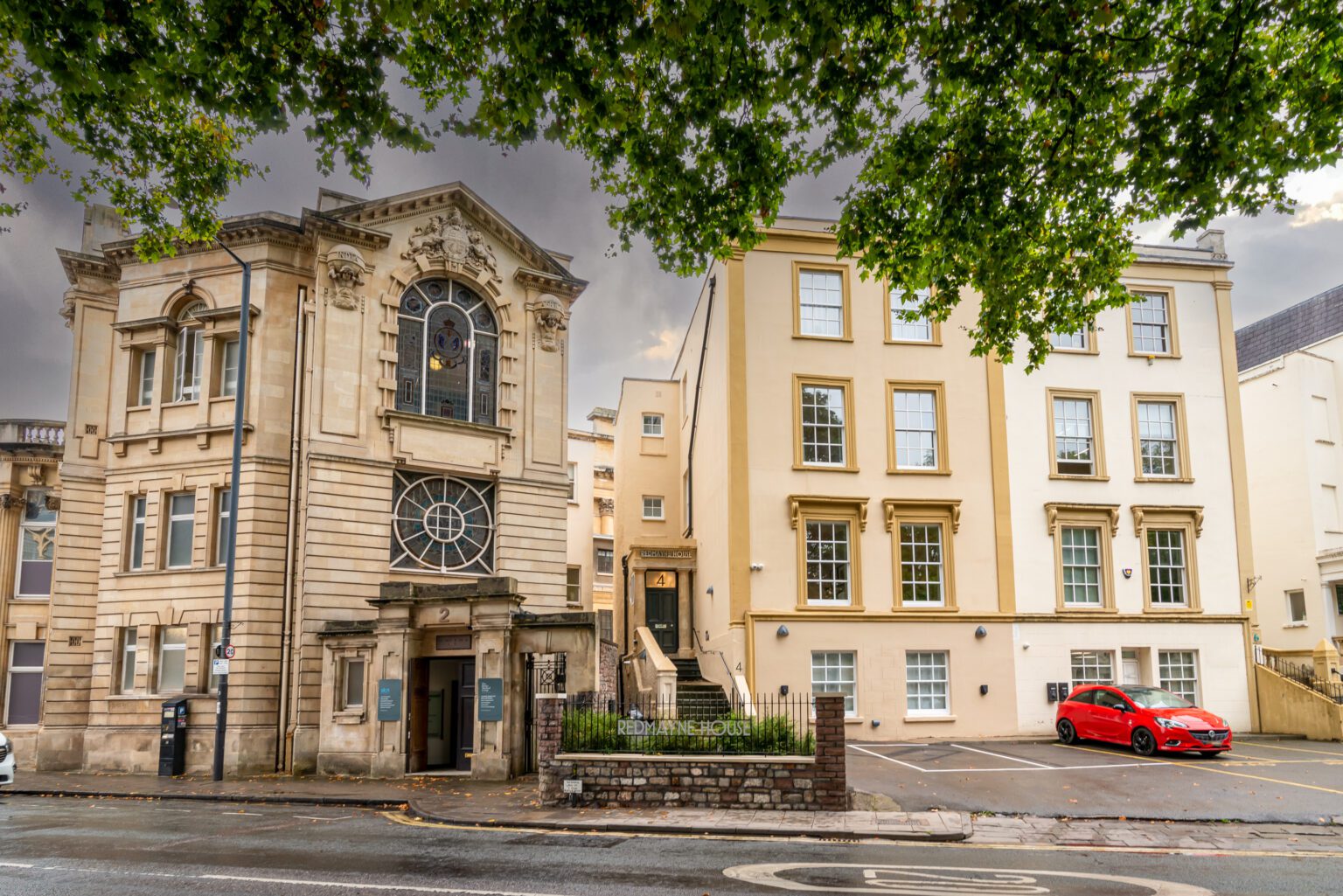 Redmayne house exterior