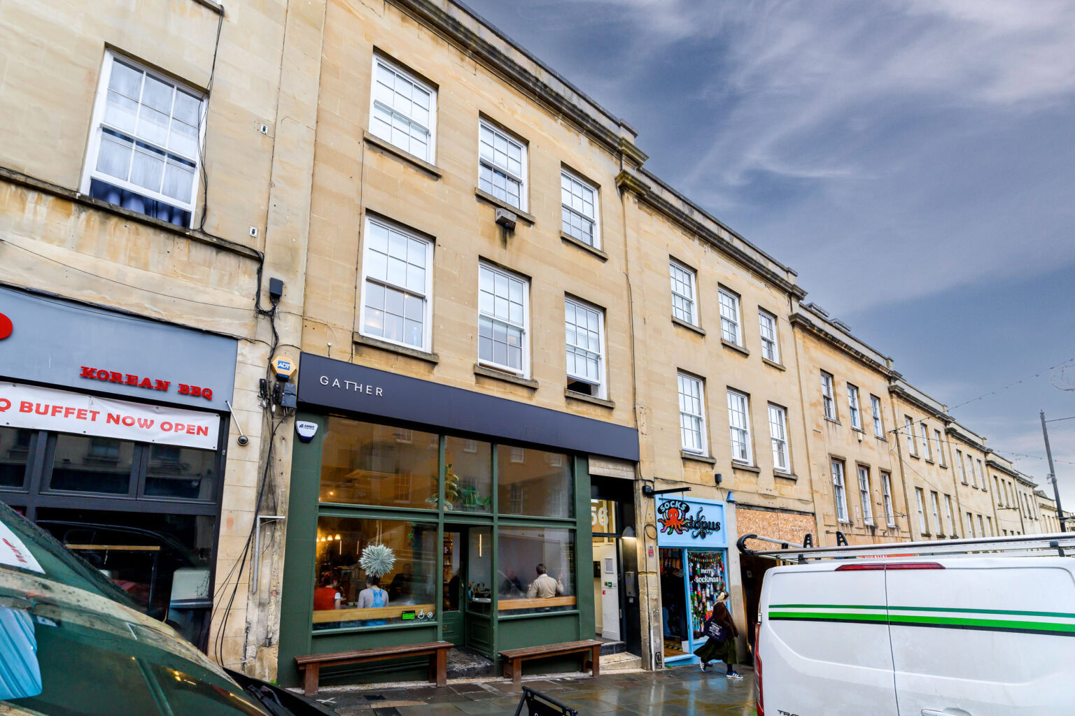 Exterior of 56 park street in Bristol