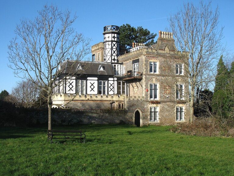 Towerhirst, a Victorian villa with a tower, in Sneyd Park